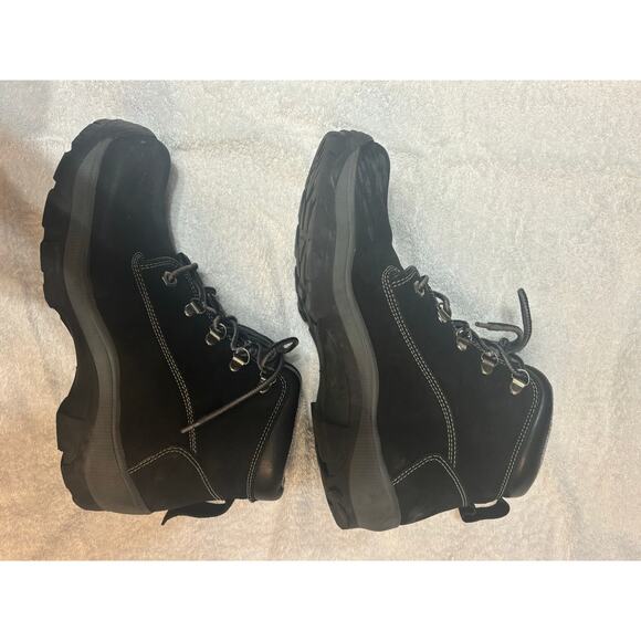 Steve Madden black shoe size 8.5 Suspend Black Nubuck 8 1/2 - Picture 2 of 16